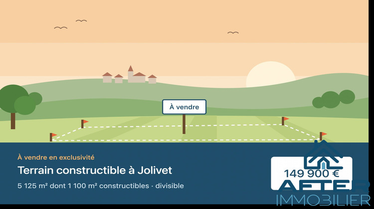 Ma-Cabane - Vente Terrain Jolivet, 5125 m²