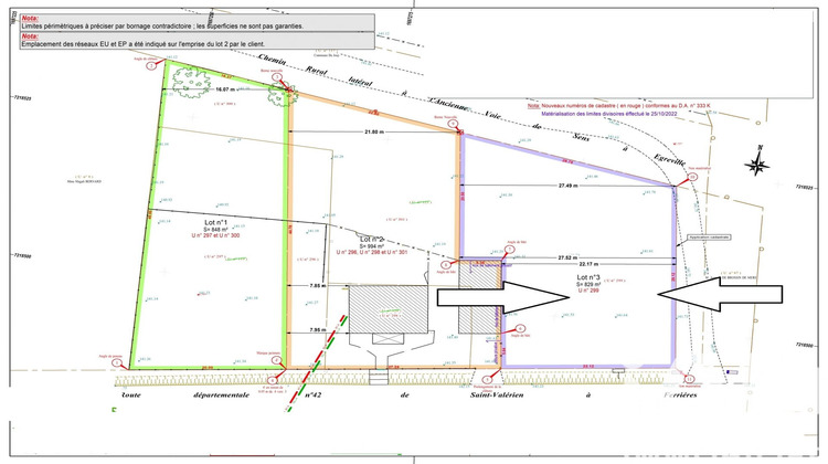 Ma-Cabane - Vente Terrain Jouy, 829 m²