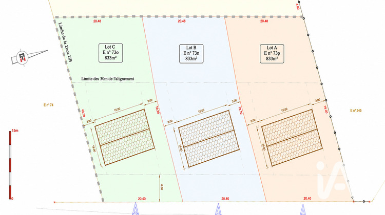 Ma-Cabane - Vente Terrain Jouy-le-Châtel, 833 m²