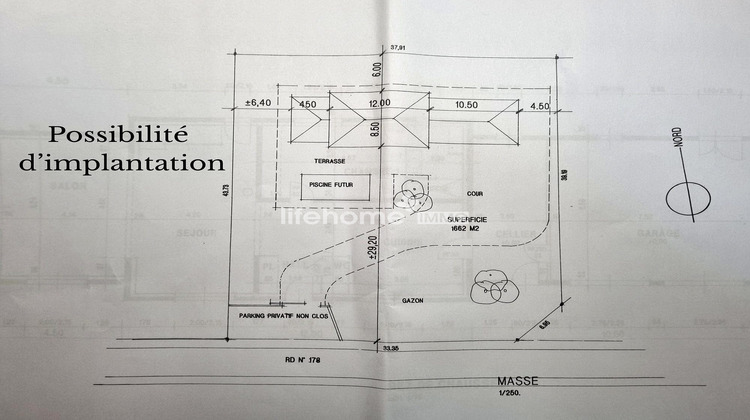 Ma-Cabane - Vente Terrain Juaye-Mondaye, 1662 m²