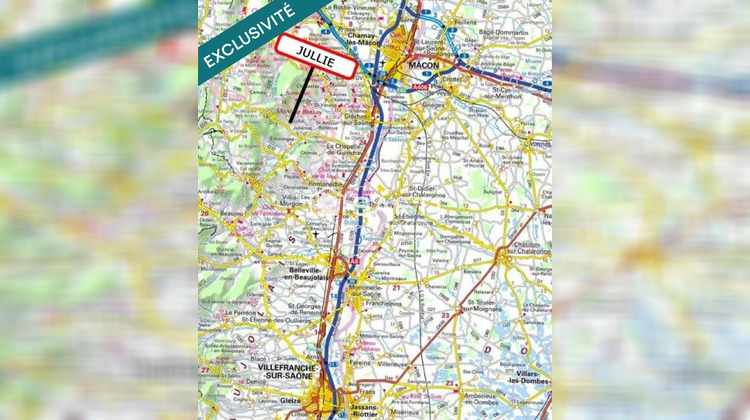 Ma-Cabane - Vente Terrain Jullie, 600 m²