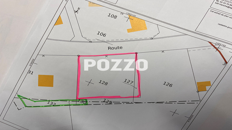 Ma-Cabane - Vente Terrain JULLOUVILLE, 1053 m²