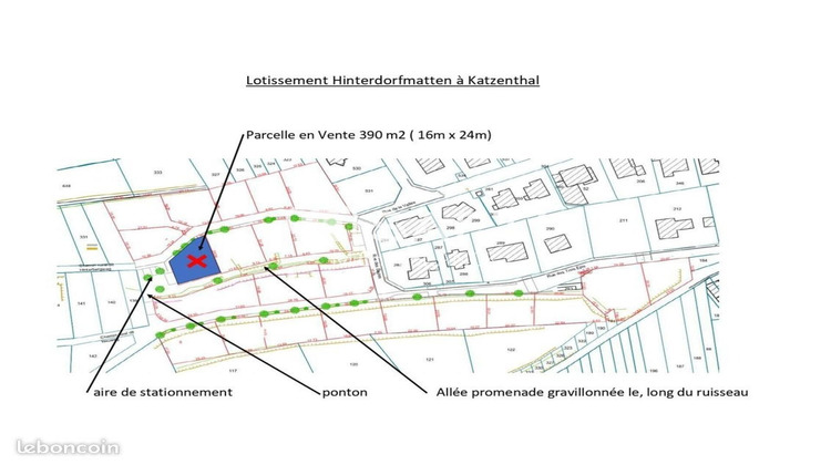 Ma-Cabane - Vente Terrain Katzenthal, 390 m²