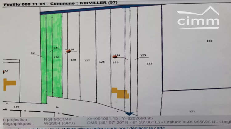 Ma-Cabane - Vente Terrain Kirviller, 2162 m²