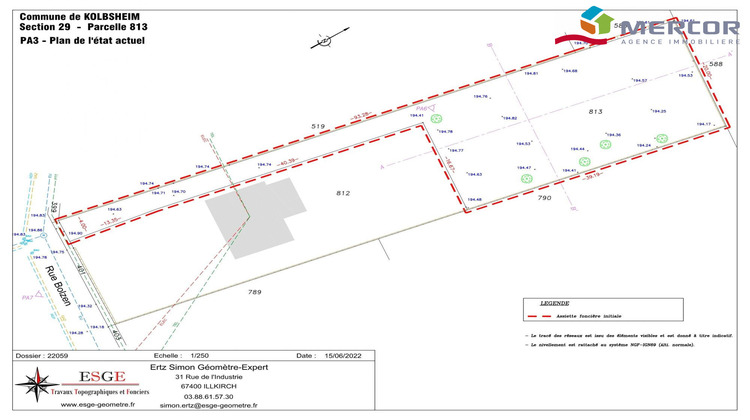 Ma-Cabane - Vente Terrain Kolbsheim, 432 m²