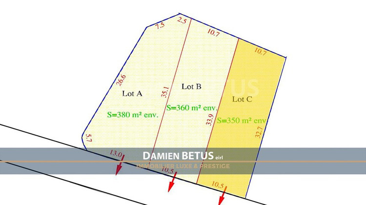 Ma-Cabane - Vente Terrain L ILE D YEU, 350 m²