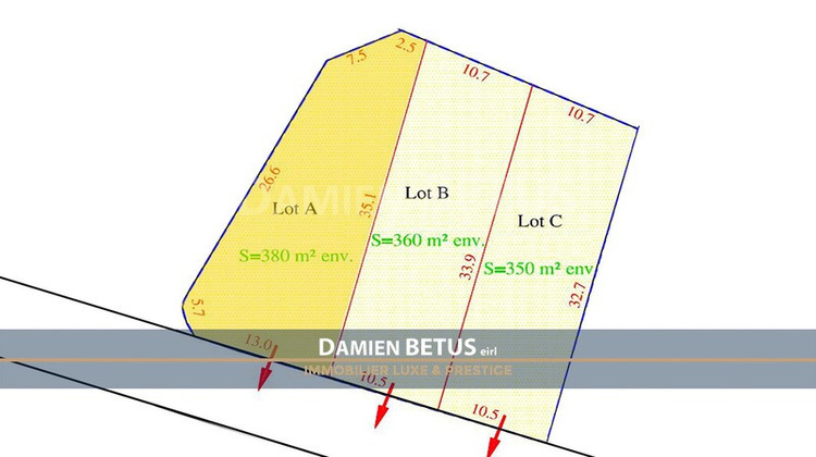 Ma-Cabane - Vente Terrain L ILE D YEU, 380 m²