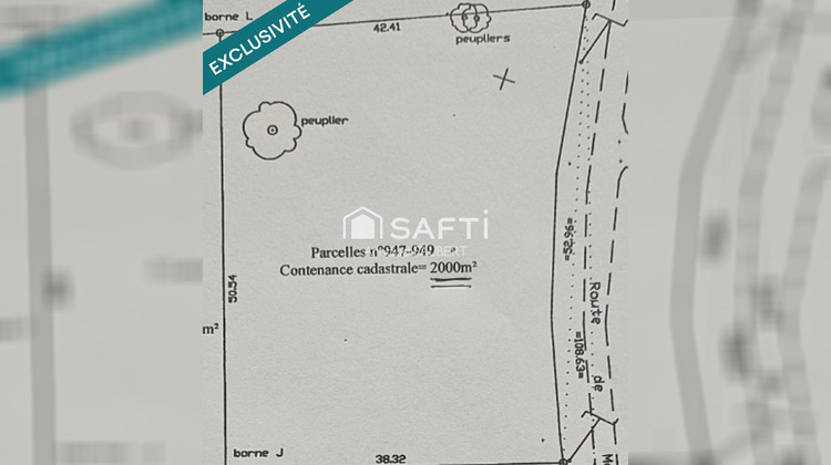 Ma-Cabane - Vente Terrain La Bastide-de-Besplas, 2000 m²