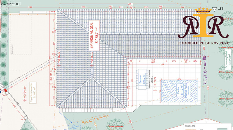 Ma-Cabane - Vente Terrain La Bastidonne, 825 m²