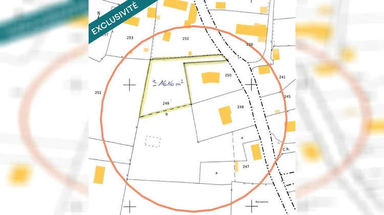 Ma-Cabane - Vente Terrain La Bazoque, 1616 m²