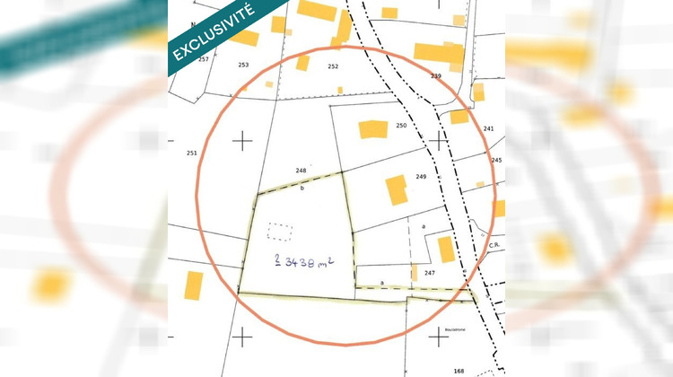 Ma-Cabane - Vente Terrain La Bazoque, 3438 m²
