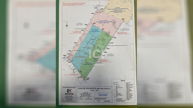 Ma-Cabane - Vente Terrain LA BERNERIE-EN-RETZ, 533 m²