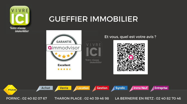 Ma-Cabane - Vente Terrain LA BERNERIE-EN-RETZ, 533 m²