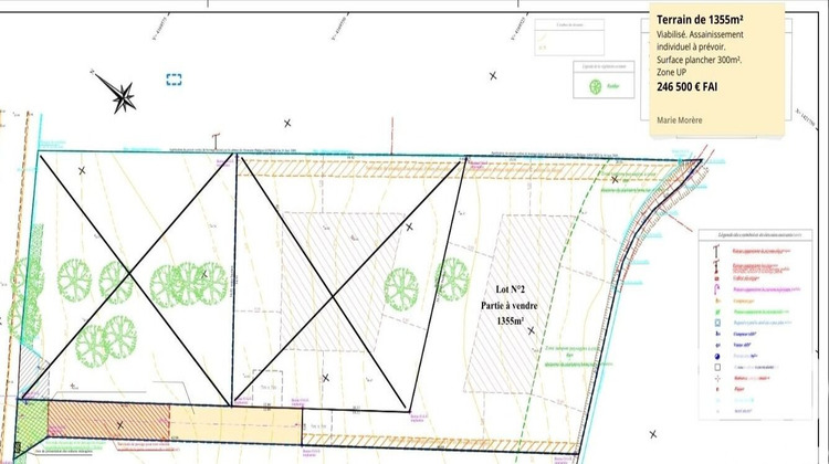 Ma-Cabane - Vente Terrain La Brède, 1355 m²