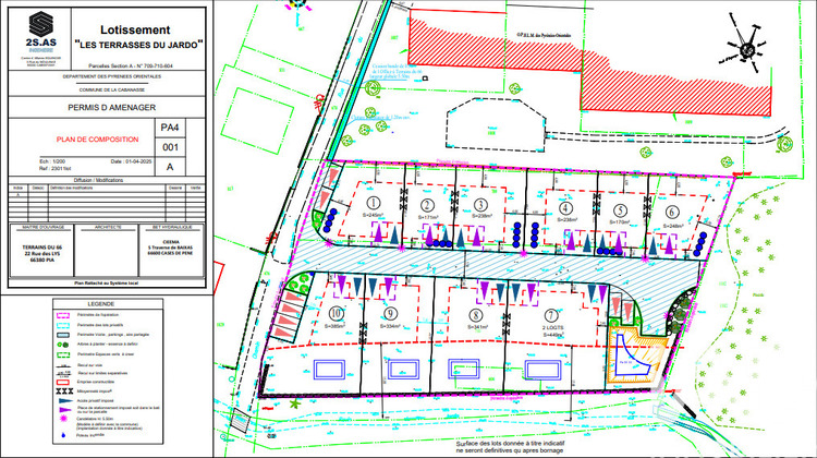 Ma-Cabane - Vente Terrain La Cabanasse, 449 m²