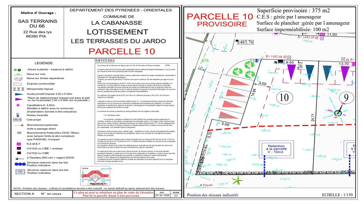 Ma-Cabane - Vente Terrain La Cabanasse, 385 m²