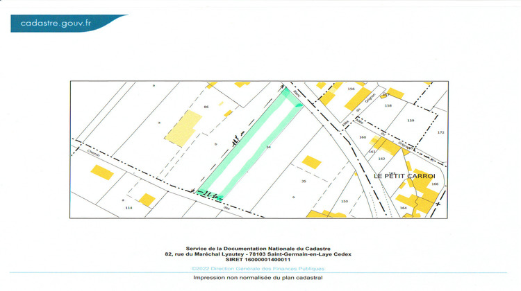 Ma-Cabane - Vente Terrain La Celle-Saint-Avant, 2600 m²