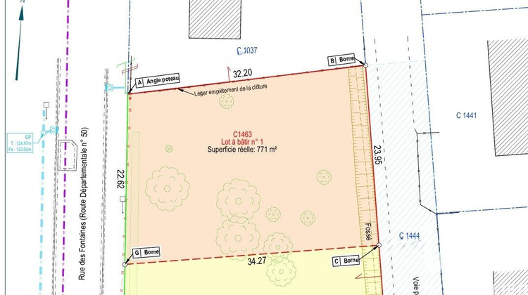 Ma-Cabane - Vente Terrain La Chapelle-Blanche-Saint-Martin, 771 m²