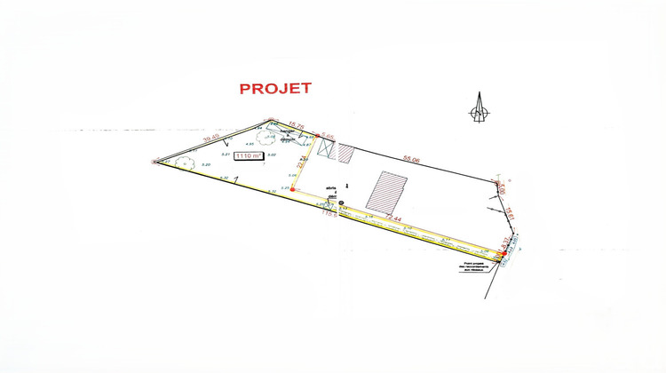Ma-Cabane - Vente Terrain La Chapelle-des-Marais, 1110 m²
