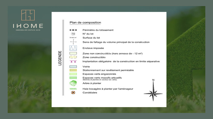 Ma-Cabane - Vente Terrain LA CHAPELLE-SAINT-AUBIN, 543 m²