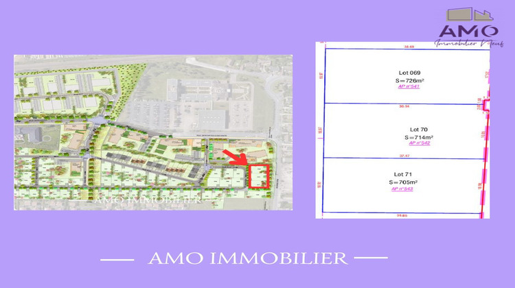 Ma-Cabane - Vente Terrain La Chapelle-Saint-Mesmin, 727 m²