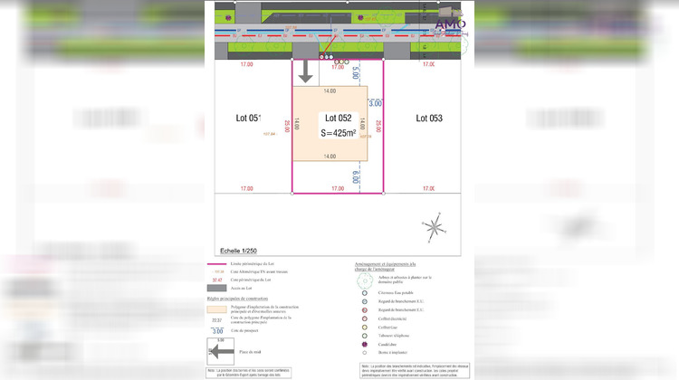 Ma-Cabane - Vente Terrain La Chapelle-Saint-Mesmin, 425 m²