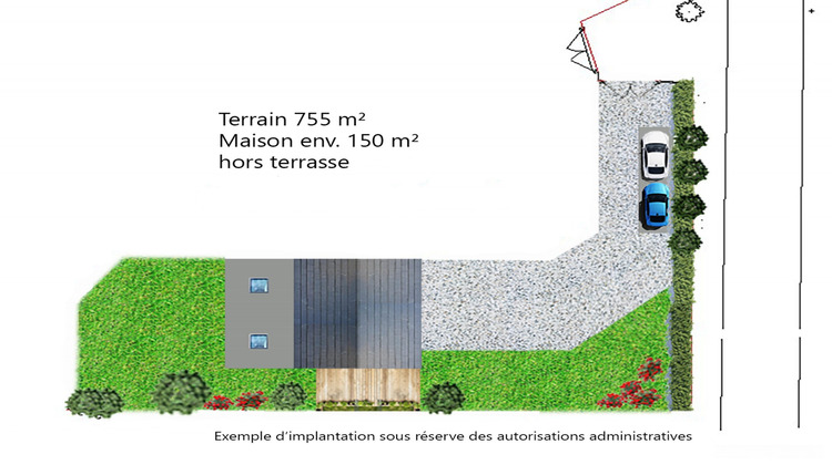 Ma-Cabane - Vente Terrain La Chapelle-sur-Erdre, 753 m²