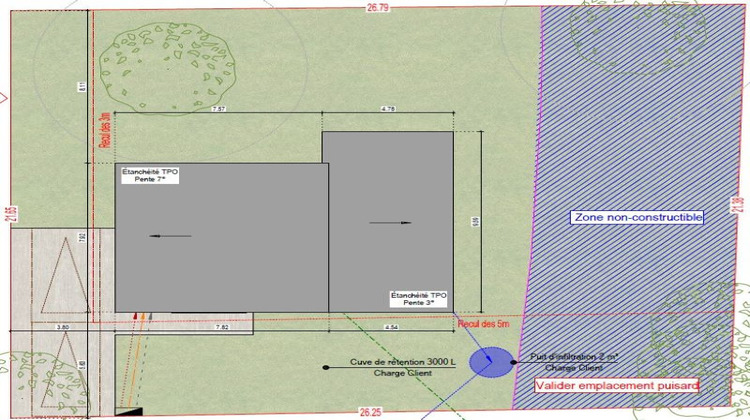 Ma-Cabane - Vente Terrain LA CHAPELLE-SUR-ERDRE, 570 m²