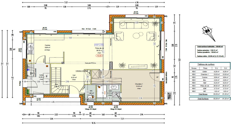 Ma-Cabane - Vente Terrain LA CHAPELLE-SUR-ERDRE, 570 m²