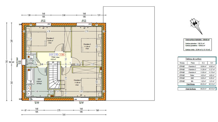 Ma-Cabane - Vente Terrain LA CHAPELLE-SUR-ERDRE, 570 m²