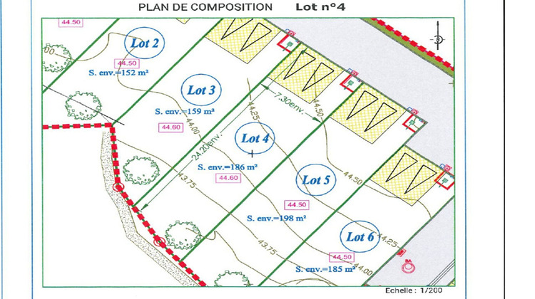 Ma-Cabane - Vente Terrain LA CHAPELLE-THOUARAULT, 186 m²