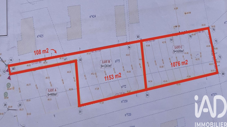 Ma-Cabane - Vente Terrain La Couronne, 2347 m²