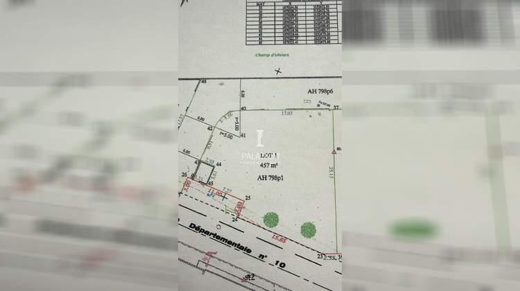 Ma-Cabane - Vente Terrain La Fare-les-Oliviers, 457 m²