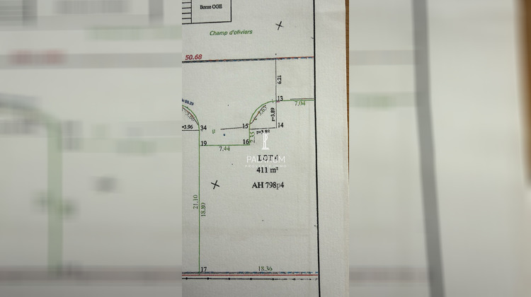Ma-Cabane - Vente Terrain La Fare-les-Oliviers, 411 m²