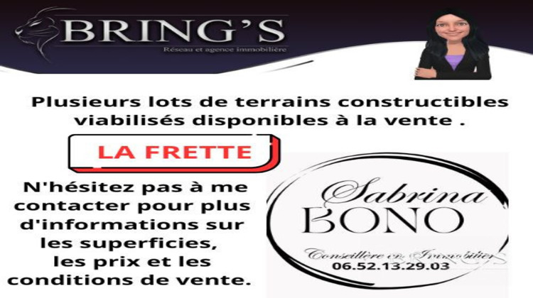 Ma-Cabane - Vente Terrain La Frette, 715 m²