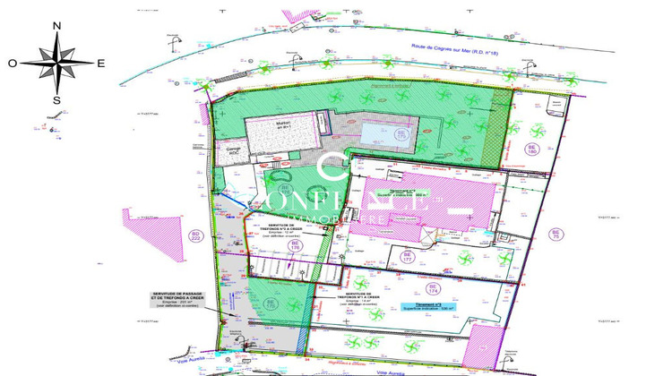Ma-Cabane - Vente Terrain La Gaude, 1221 m²