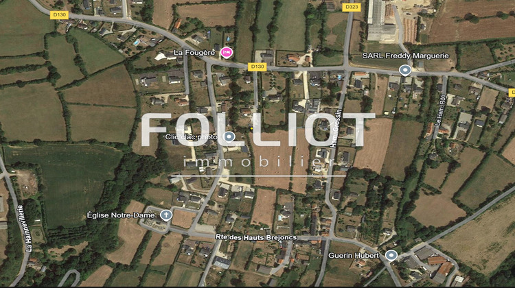 Ma-Cabane - Vente Terrain LA HAYE-D'ECTOT, 520 m²