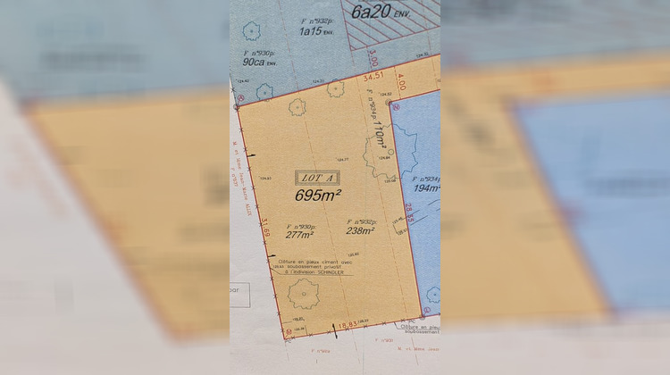 Ma-Cabane - Vente Terrain La Haye-Malherbe, 695 m²