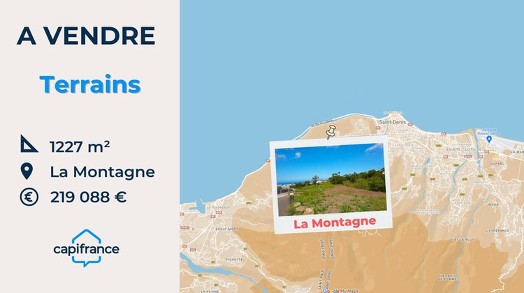 Ma-Cabane - Vente Terrain LA MONTAGNE, 1246 m²