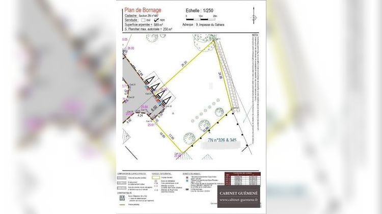 Ma-Cabane - Vente Terrain La Planche, 589 m²