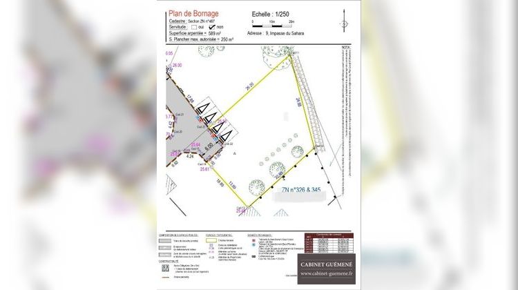 Ma-Cabane - Vente Terrain La Planche, 589 m²