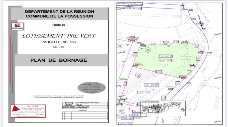 Ma-Cabane - Vente Terrain La Possession, 611 m²