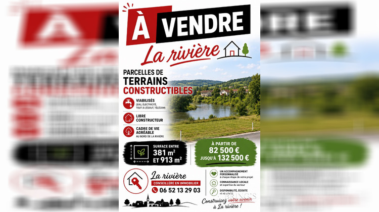 Ma-Cabane - Vente Terrain La Rivière, 430 m²