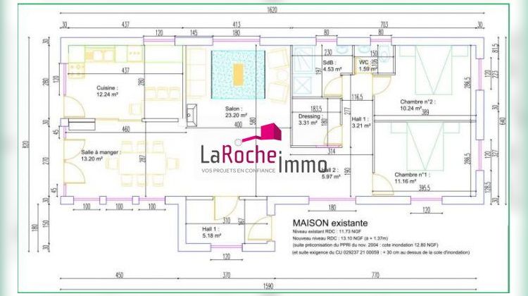 Ma-Cabane - Vente Terrain La Roche-Maurice, 1232 m²