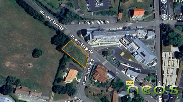 Ma-Cabane - Vente Terrain La Salle-de-Vihiers (), 800 m²