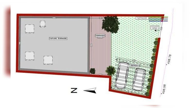 Ma-Cabane - Vente Terrain La Talaudière, 224 m²