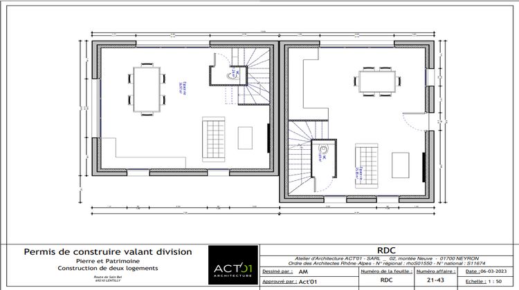 Ma-Cabane - Vente Terrain La Tour-de-Salvagny, 563 m²