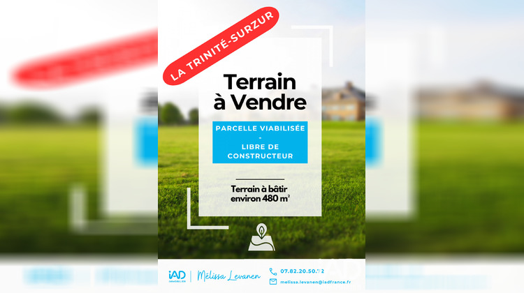 Ma-Cabane - Vente Terrain La Trinité-Surzur, 480 m²