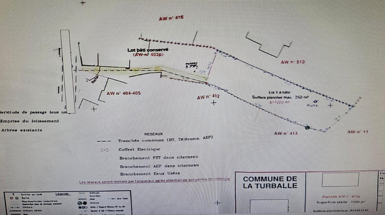 Ma-Cabane - Vente Terrain La Turballe, 1016 m²