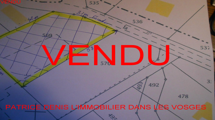 Ma-Cabane - Vente Terrain La Voivre, 1707 m²